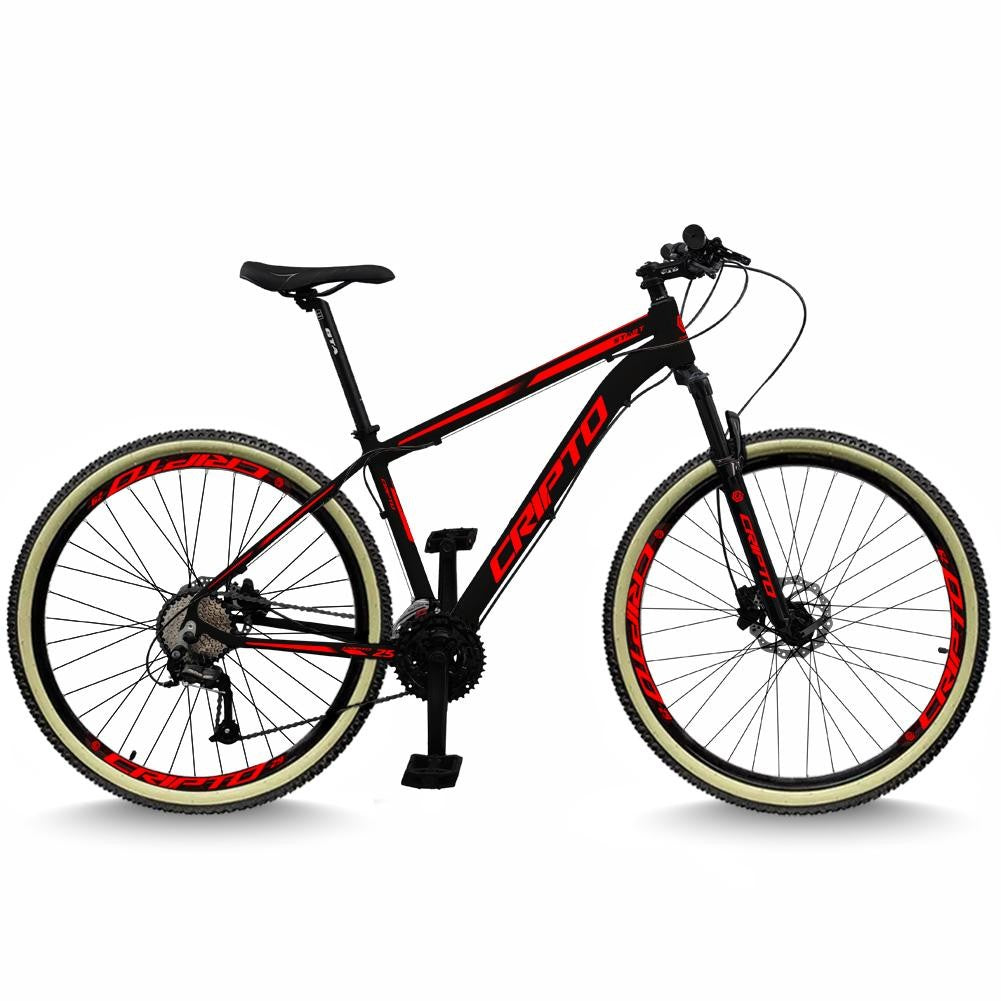 Bicicleta Aro 29 Cripto Start MTB – Alumínio 24v com Freio a Disco